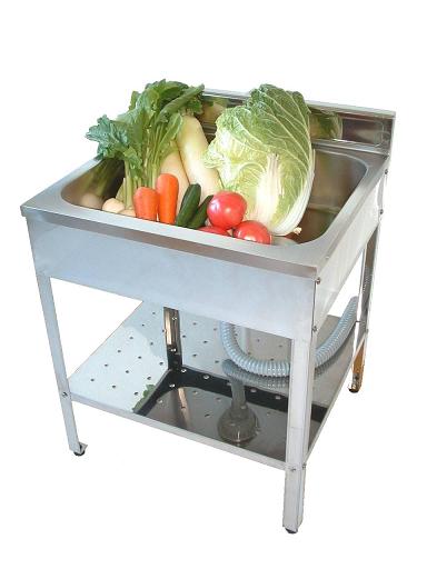 アウトドア―キッチンのステンレスの外流し台のSK-0600