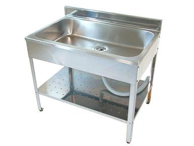 アウトドア―キッチンのステンレスの外流し台のSK-0850