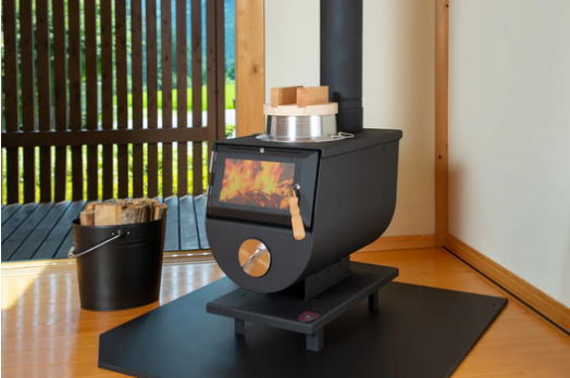 モキ製作所の無煙薪ストーブのMD80