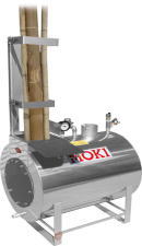 無煙竹薪ボイラーMBG150