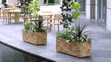 コンクリートプランターのトーシンコーポレーションのアンティークブリックシリーズ