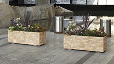 コンクリートプランターのトーシンコーポレーションの石積シリーズ