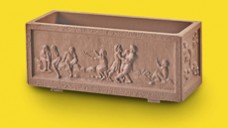 コンクリートプランターのトーシンコーポレーションの彫刻スペインシリーズ