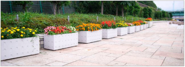 トーシンコーポレーションのコンクリートプランターの通販