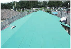 横暖ルーフの施工