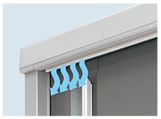 イナバ物置シンプリーの換気