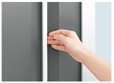 イナバ物置シンプリーの取っ手