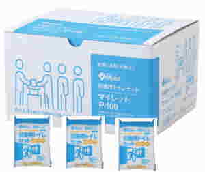 マイレットの災害用トイレ P-100